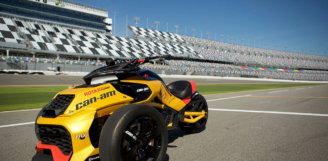 Марка Can-Am офіційно презентує ексклюзивну концептуальну модель SpyderF3 Turbo гоночного типу на міжнародному автодромі «Daytona International Speedway»