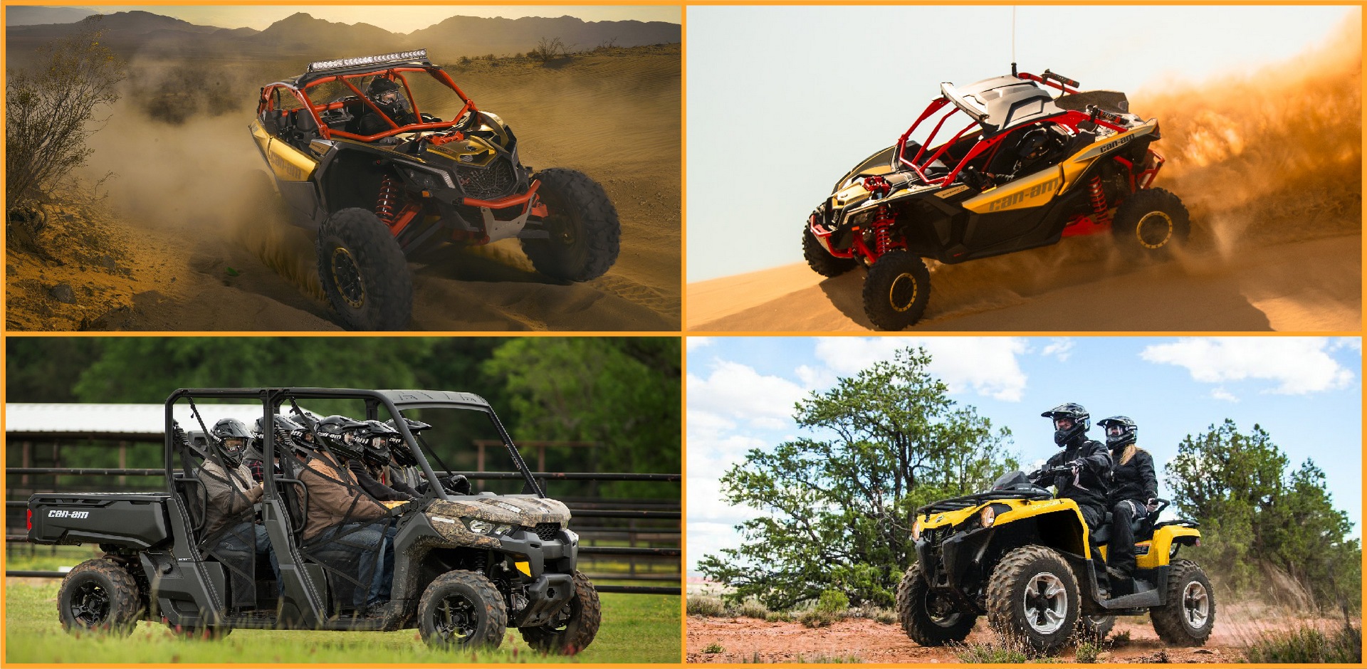 Тест-драйви техніки Can-Am BRP на 1-му етапі Чемпіонату України «Ukrainian Cross Country» серед квадроциклів!