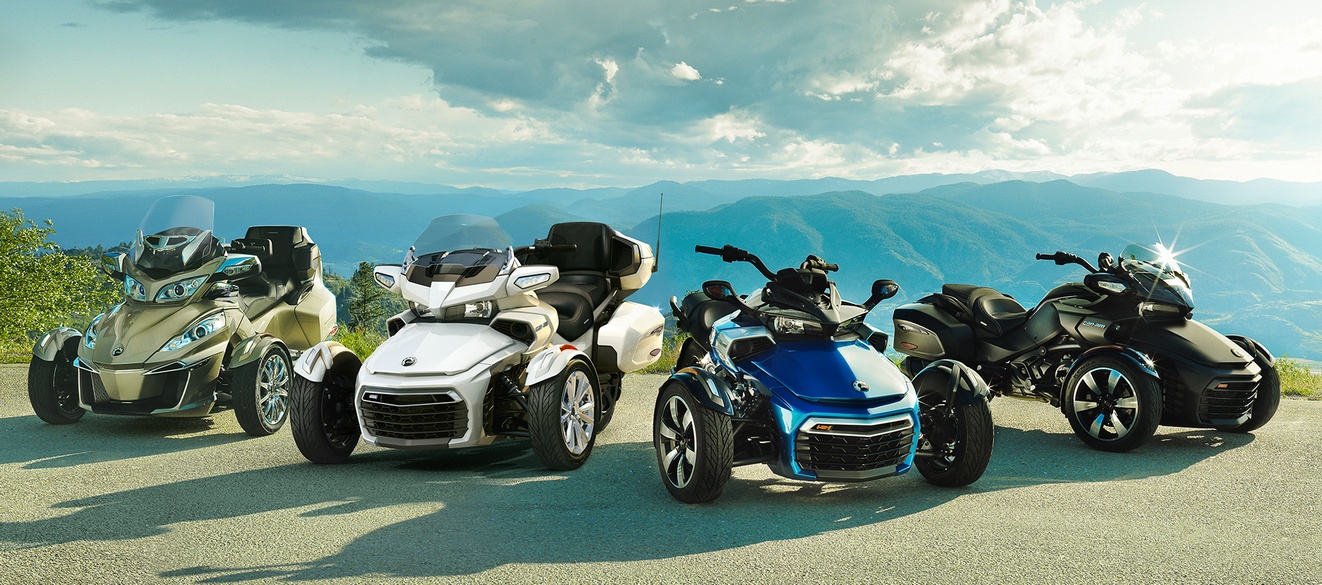 На сайт додано родстери SPYDER 2017 року. Що нового? Дивіться тут